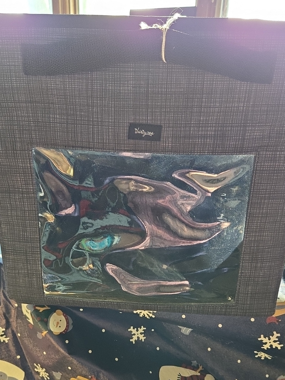 thirty-one Black/Gray and Clear Window Organizer